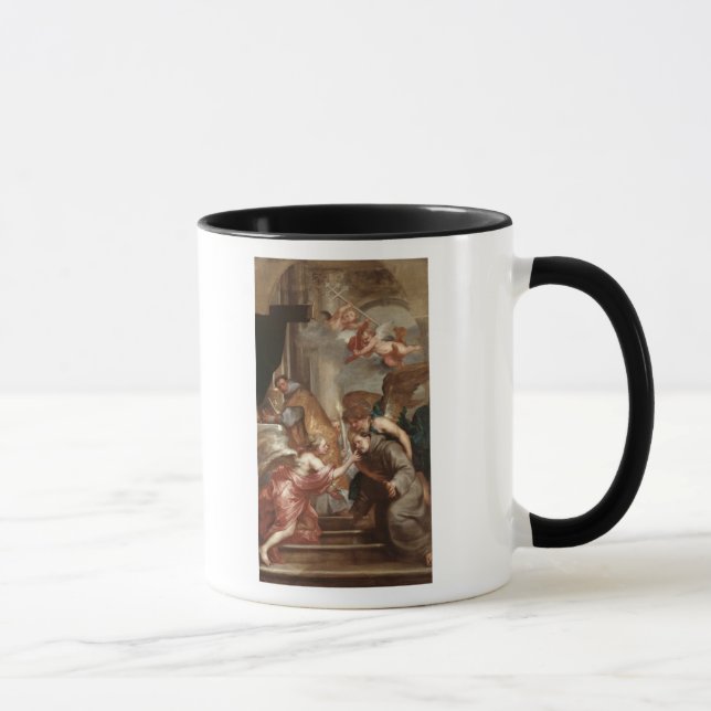 The Communion of St. Bonaventure Mug (Right)
