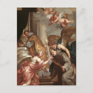 The Communion of St. Bonaventure Postcard