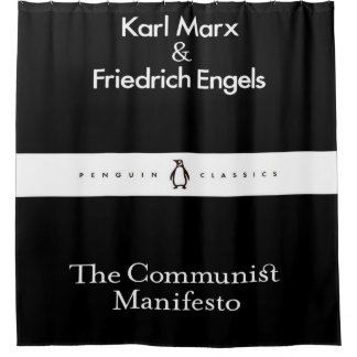 The Communist Manifesto Shower Curtain