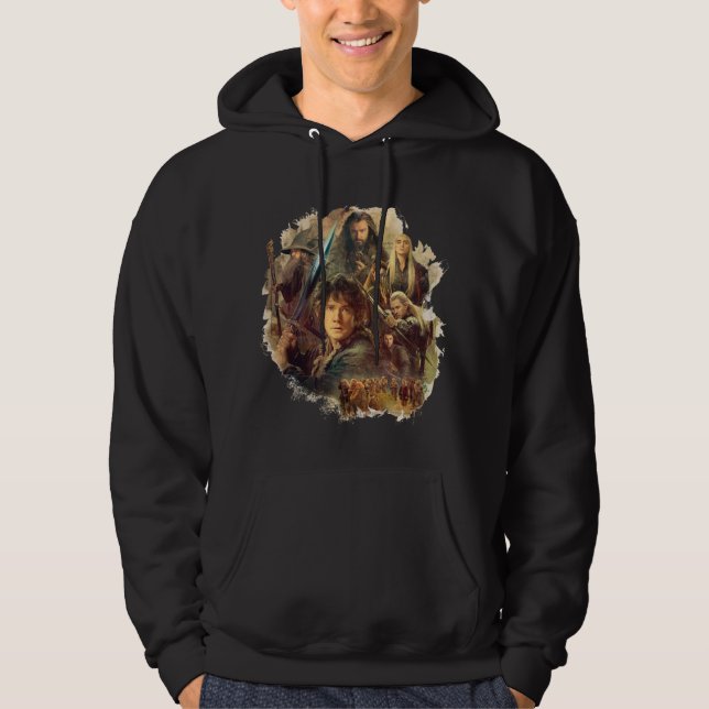 The Company and Elves of Mirkwood Hoodie (Front)