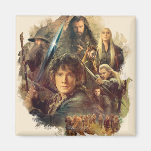 The Company and Elves of Mirkwood Magnet