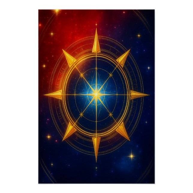 The Compass of Infinity Poster (Front)