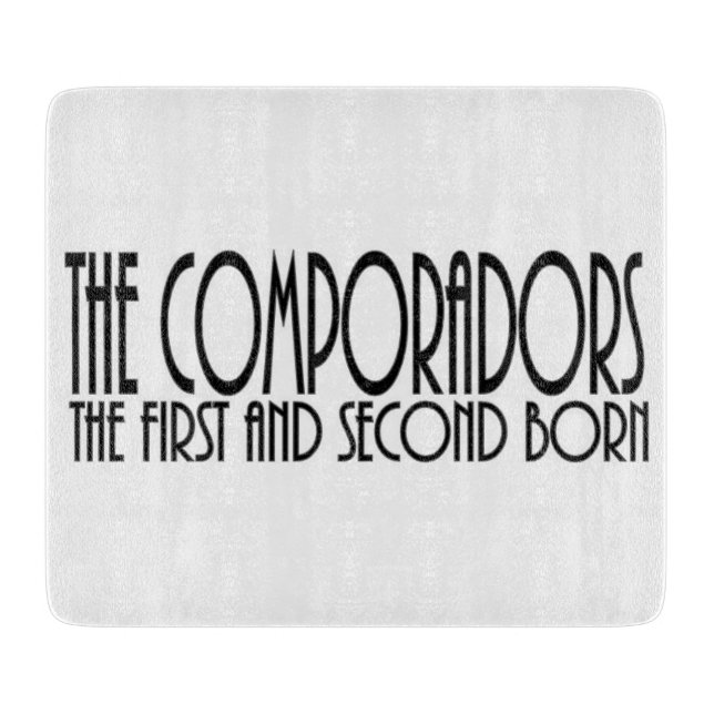 The Comporadors  Cutting Board (Front)