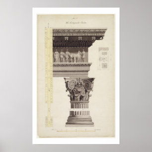 The Composite Order (w/c, wash, pen and black ink Poster