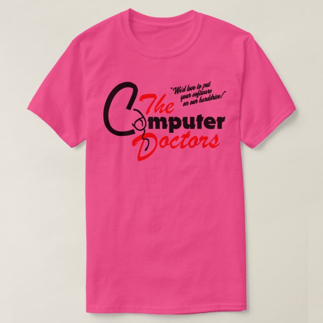 The Computer Doctors puter T-Shirt (Design Front)