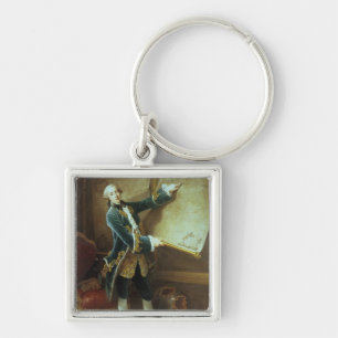 The Comte de Vaudreuil, 1758 Key Ring