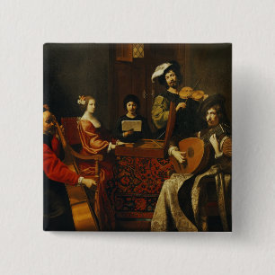 The Concert 15 Cm Square Badge