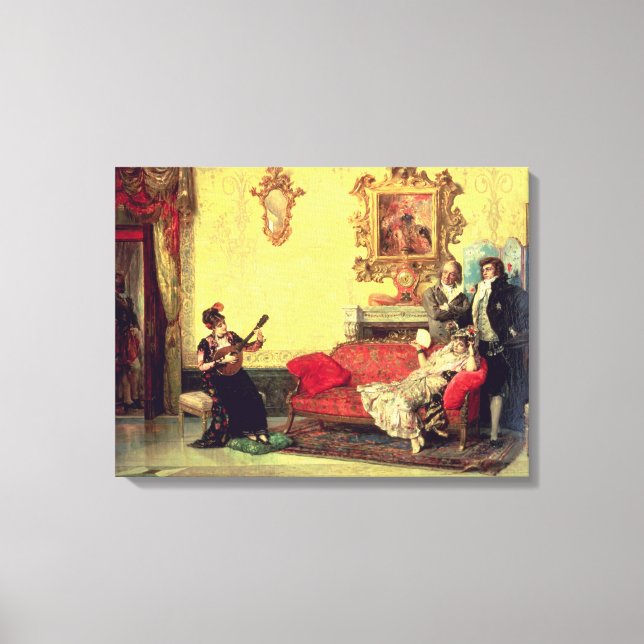 The Concert 2 Canvas Print (Front)