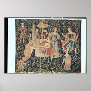 The Concert at the Fountain Poster