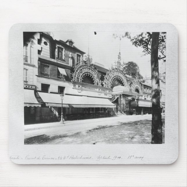 The Concert de Trianon in Paris Mouse Pad (Front)