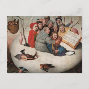 The Concert in the Egg by Hieronymus Bosch Postcard