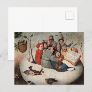 The Concert in the Egg by Hieronymus Bosch Postcard