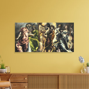 The Concert of the Angels El Greco Canvas Print