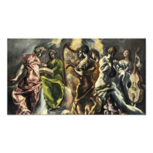 The Concert of the Angels El Greco Photo Print
