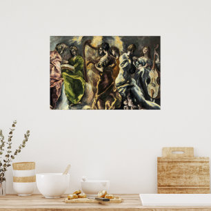 The Concert of the Angels   El Greco   Poster
