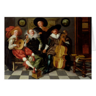 The Concert (oil on panel)