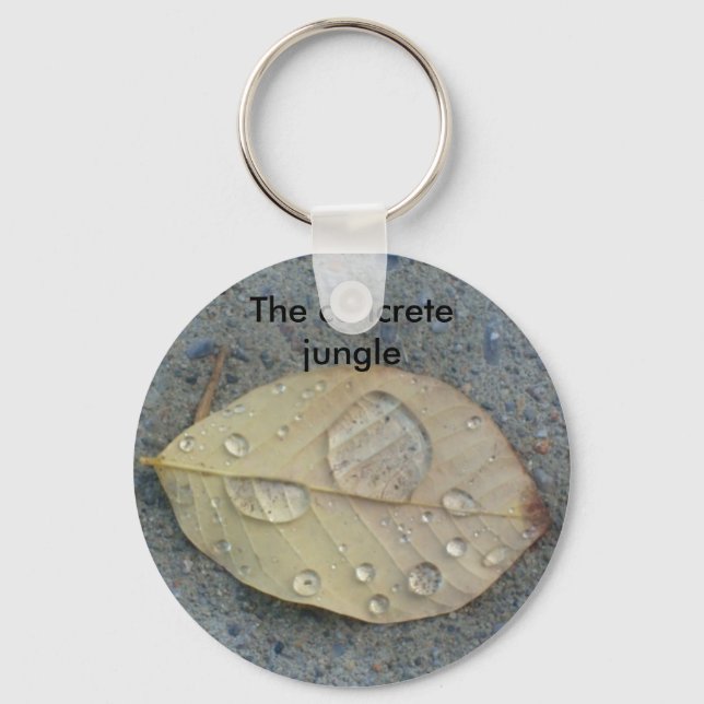 the concrete jungle key ring (Front)