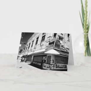 'The Coney Island Bowery' Blank Greeting Card