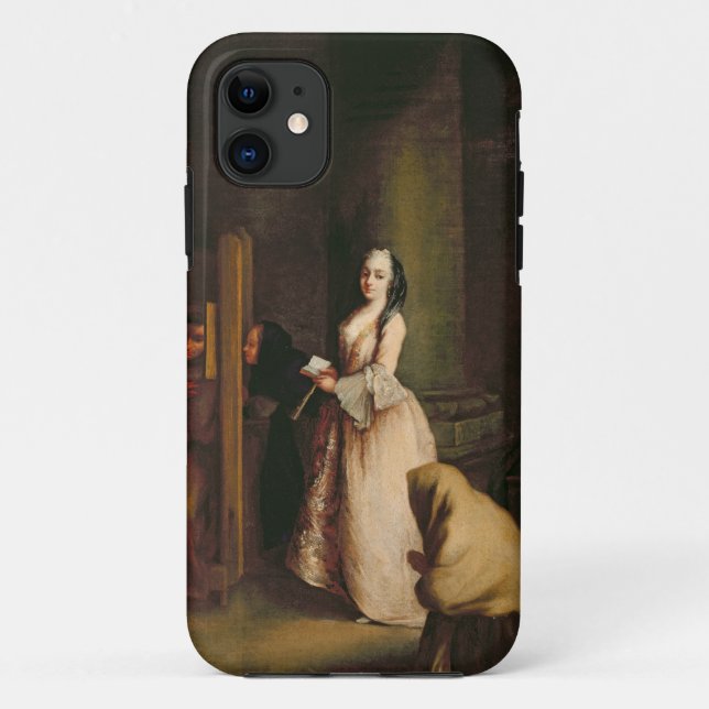 The Confession, c.1755 (oil on canvas) Case-Mate iPhone Case (Back)