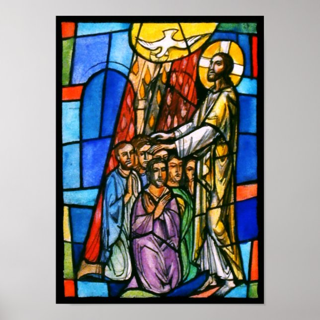 The Confirmation: Jesus/Religion Art Poster (Front)