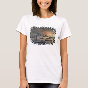 The Conflagration of Dalla on the Rangoon River, p T-Shirt