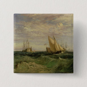The Confluence of the Thames and the Medway 15 Cm Square Badge