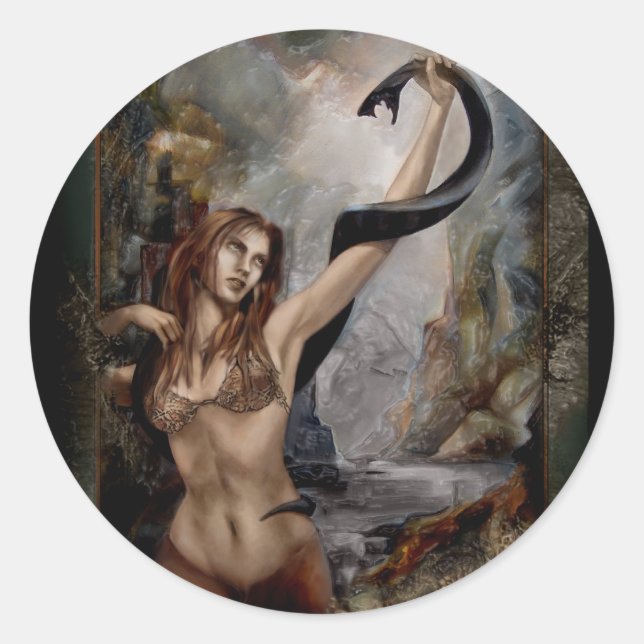 «The Confrontation» Sticker (Front)