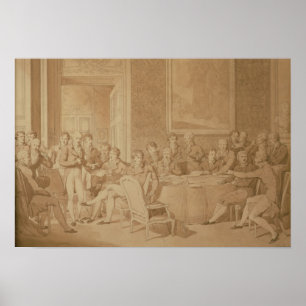 The Congress of Vienna, 1815 Poster