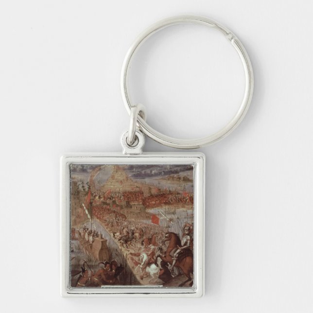 The Conquest of Tenochtitlan Key Ring (Front)