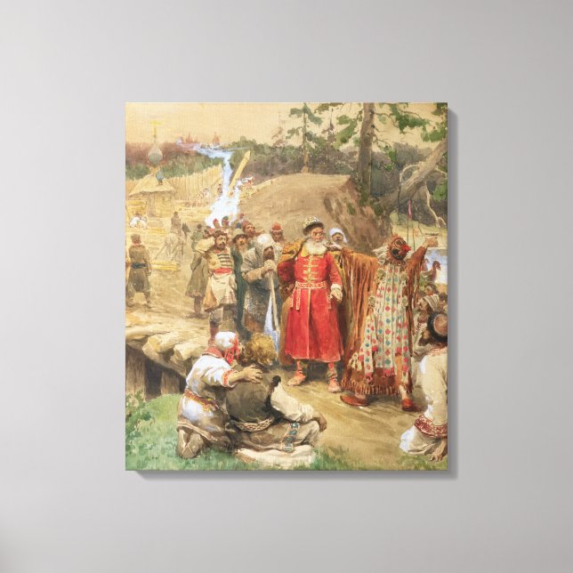 The Conquest of the New Regions in Russia, 1904 Canvas Print (Front)