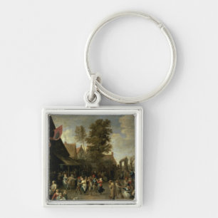 The Consecration of a Village Church, c.1650 Key Ring