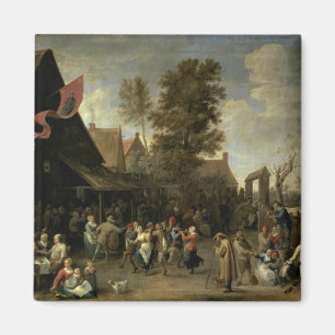The Consecration of a Village Church, c.1650 Magnet