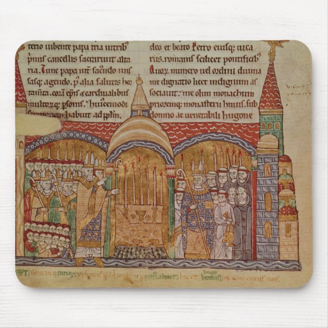 The Consecration of the Church at Cluny Mouse Pad (Front)