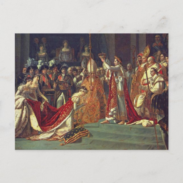 The Consecration of the Emperor Napoleon 1 Postcard (Front)