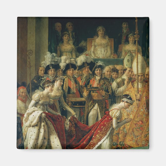 The Consecration of the Emperor Napoleon Magnet (Front)