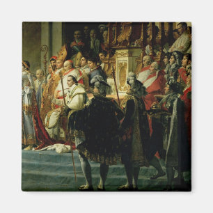 The Consecration of the Emperor Napoleon Magnet