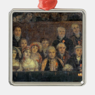 The Consecration of the Emperor Napoleon Metal Tree Decoration