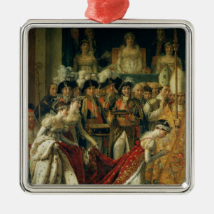The Consecration of the Emperor Napoleon Metal Tree Decoration