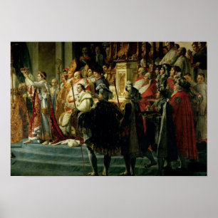 The Consecration of the Emperor Napoleon Poster