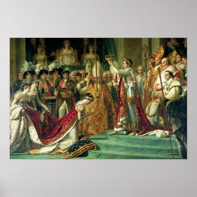 The Consecration of the Emperor Napoleon Poster (Front)