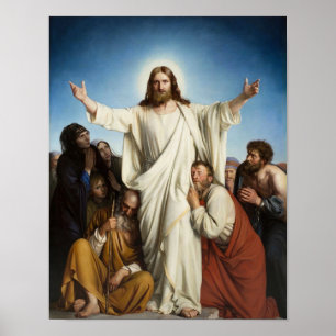 The Consolator by Carl Bloch Print
