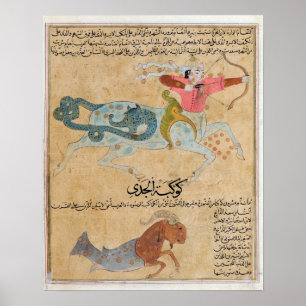 The Constellations of Sagittarius and Poster