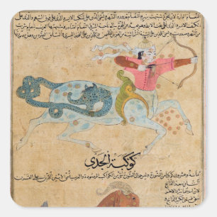 The Constellations of Sagittarius and Square Sticker