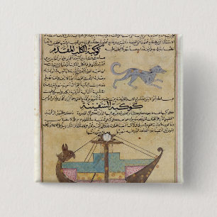 The Constellations of the Dog and the Keel 15 Cm Square Badge