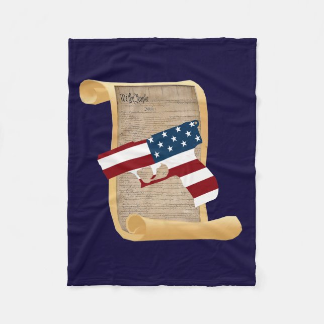 The Constitution Fleece Blanket (Front)