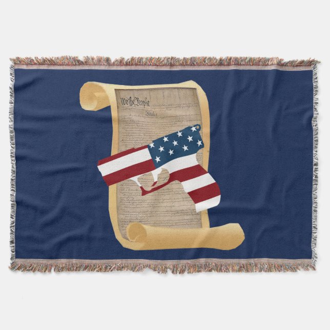 The Constitution Throw Blanket (Front)