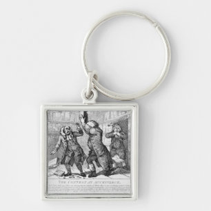 The Contest at Auckinleck Key Ring