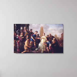 The Continence of Scipio  1643 Canvas Print