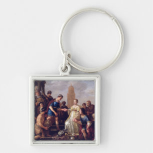 The Continence of Scipio  1643 Key Ring