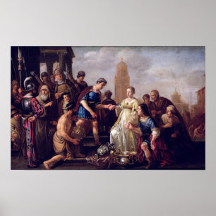 The Continence of Scipio  1643 Poster